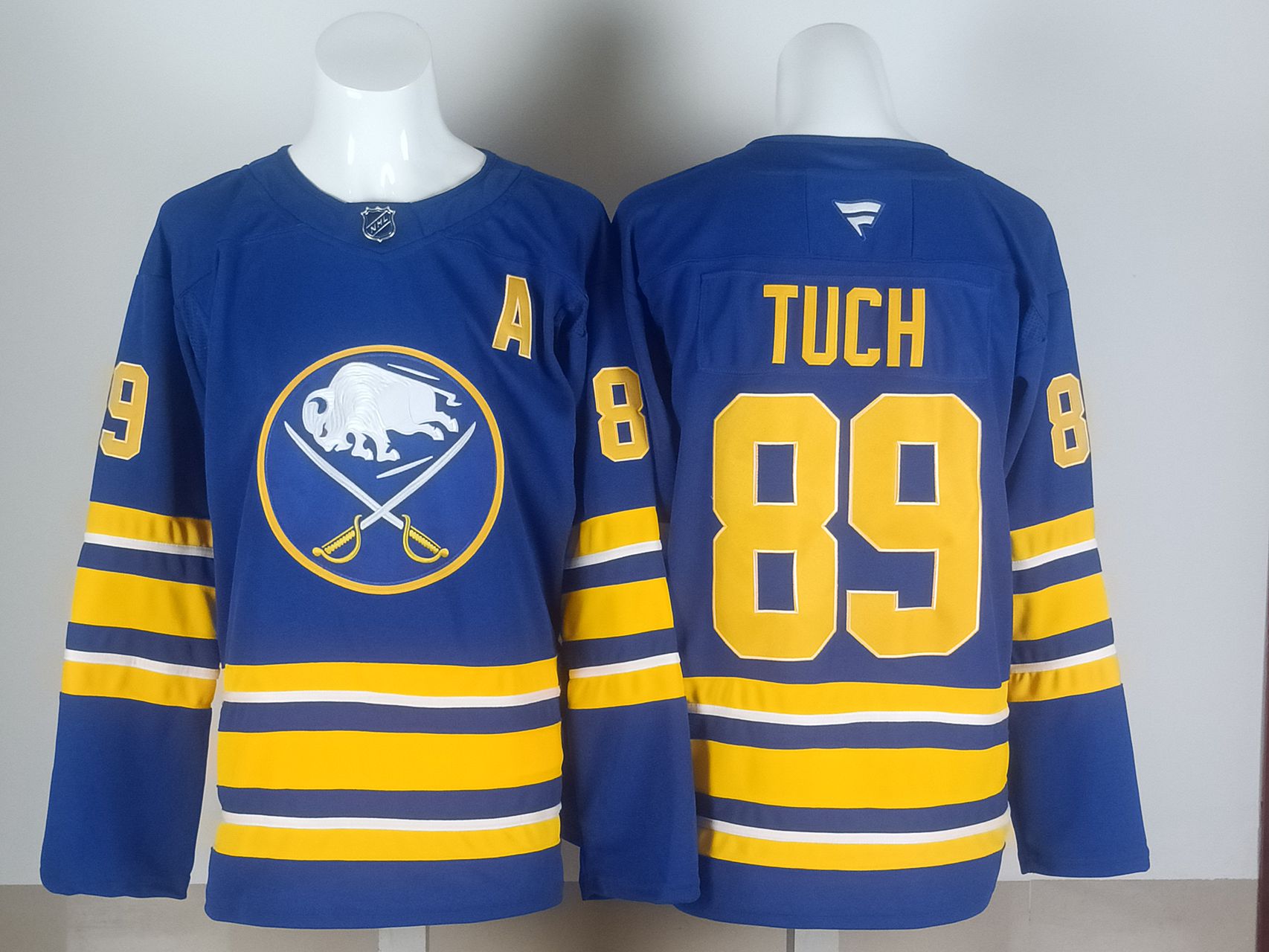 Men 2026 Buffalo Sabres #89 Tuch Blue NHL Jersey style 01->buffalo sabres->NHL Jersey